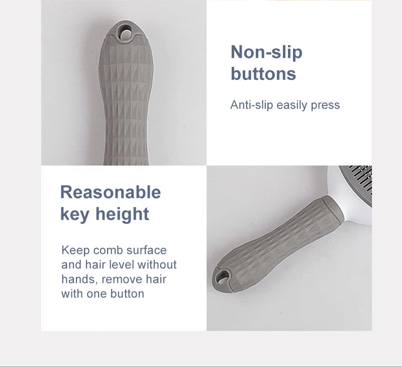 La solution ultime pour un pelage soyeux et une maison sans poils !

Marre des poils d'animaux partout sur vos vêtements et votre canapé ? Notre brosse auto-nettoyante professionnelle est conçue pour simplifier la vie des