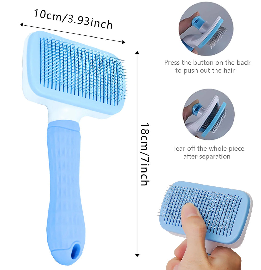 La solution ultime pour un pelage soyeux et une maison sans poils !

Marre des poils d'animaux partout sur vos vêtements et votre canapé ? Notre brosse auto-nettoyante professionnelle est conçue pour simplifier la vie des