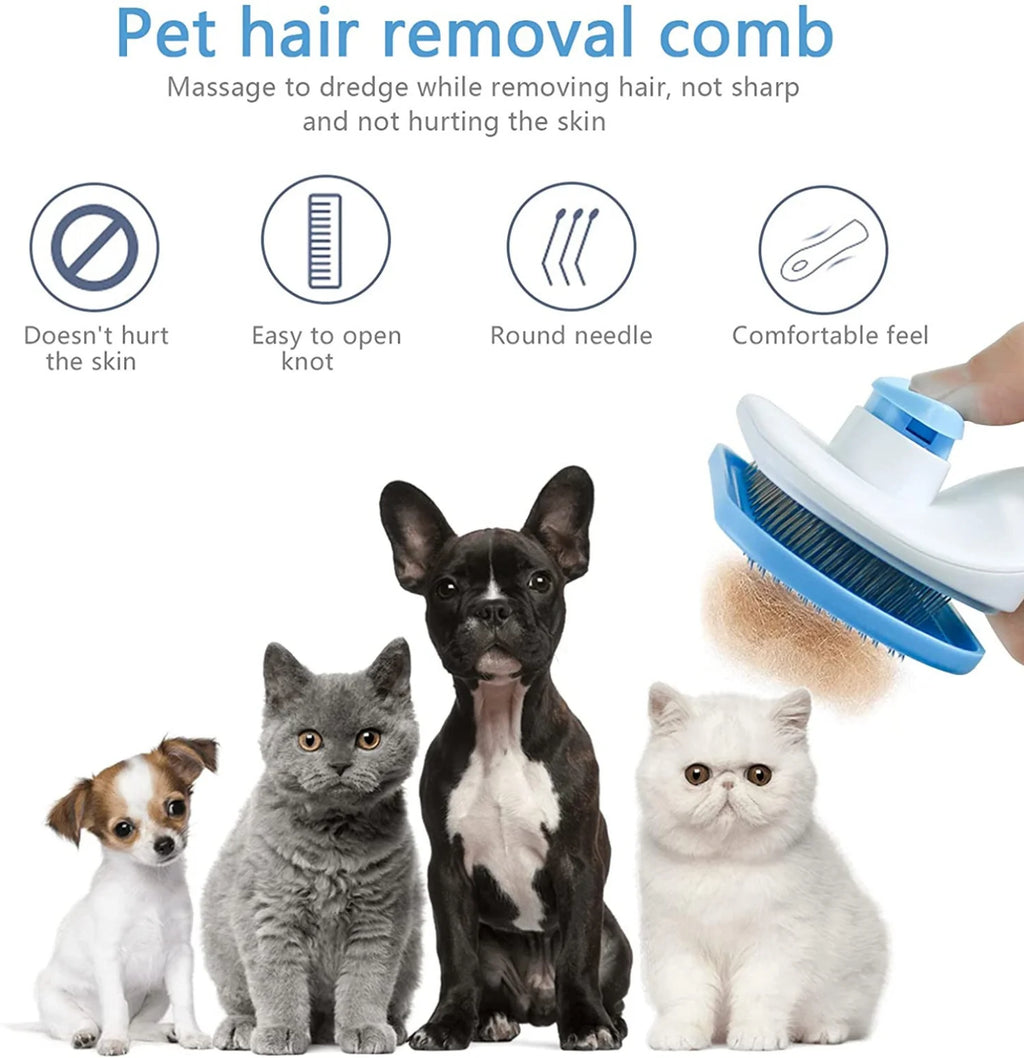 La solution ultime pour un pelage soyeux et une maison sans poils !

Marre des poils d'animaux partout sur vos vêtements et votre canapé ? Notre brosse auto-nettoyante professionnelle est conçue pour simplifier la vie des