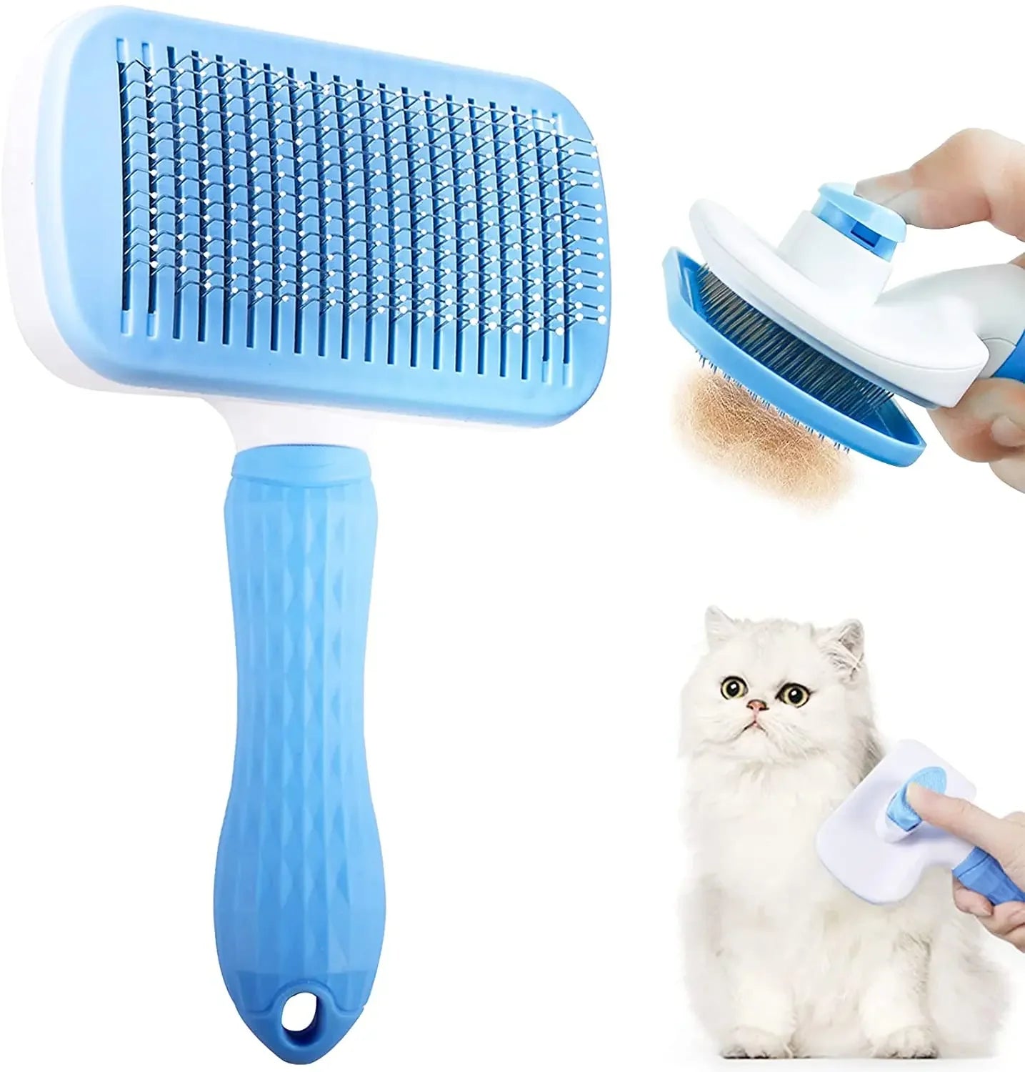 La solution ultime pour un pelage soyeux et une maison sans poils !

Marre des poils d'animaux partout sur vos vêtements et votre canapé ? Notre brosse auto-nettoyante professionnelle est conçue pour simplifier la vie des