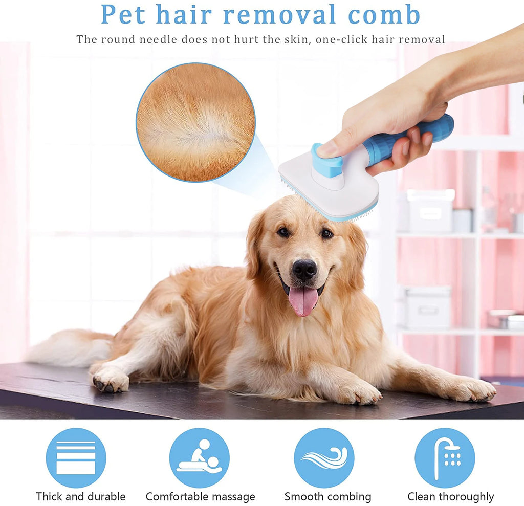 La solution ultime pour un pelage soyeux et une maison sans poils !

Marre des poils d'animaux partout sur vos vêtements et votre canapé ? Notre brosse auto-nettoyante professionnelle est conçue pour simplifier la vie des